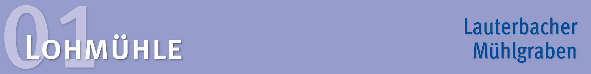 Titelbalken für die Seite Mühlgraben