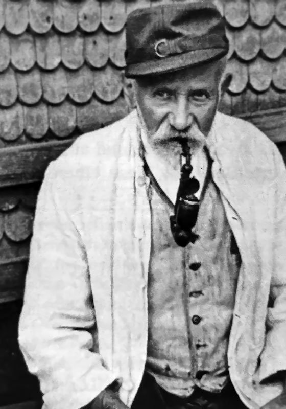 Der Schloafried Friedrich Köhler, um 1960